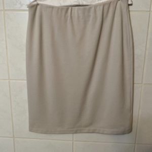 Light Neutral Pencil Skirt